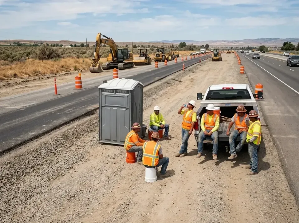 highway-road-construction-crew-007 — frequently asked questions, Porta Potty and Restroom Rentals in Lake of the Woods, AZ